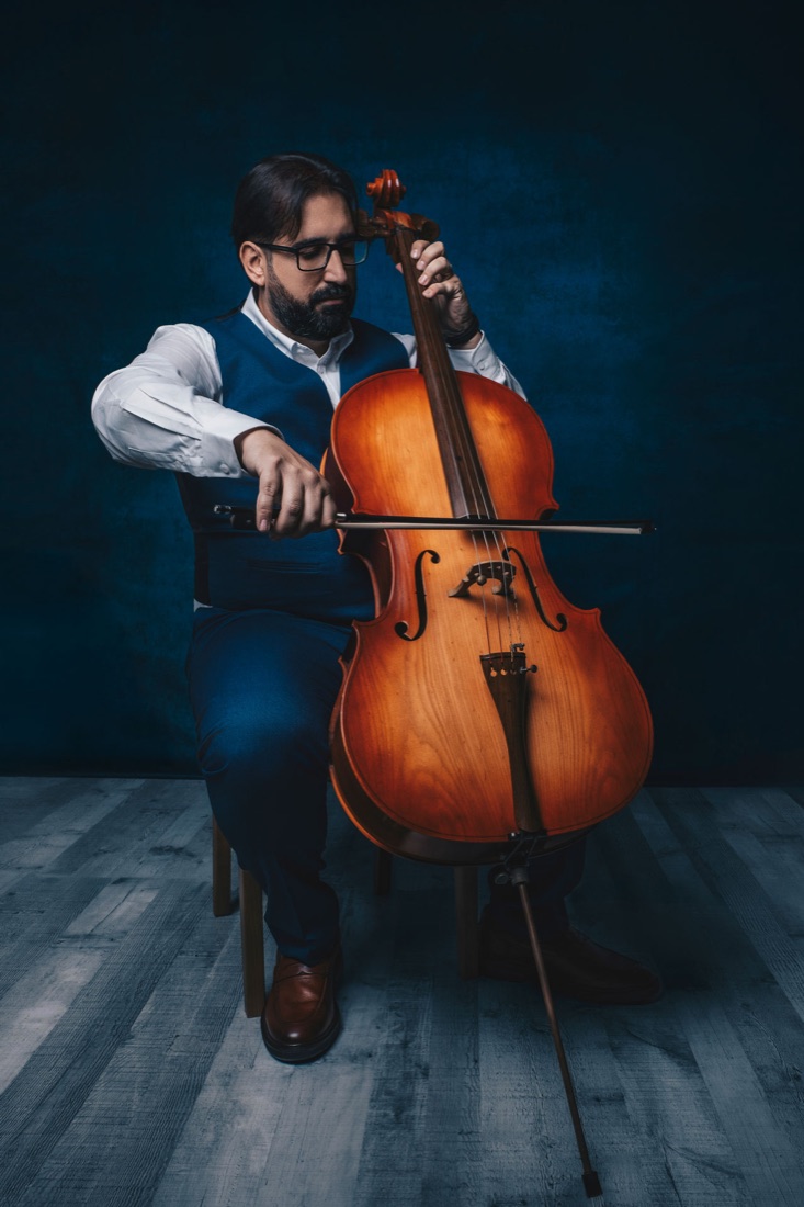 Retrato de posicionamento de Marcelo, por Cristiano Silva